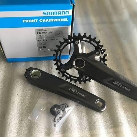 Terlaris Crank Deore M5100 Singel