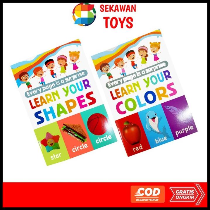 

Buku Belajar Anak Bahasa Inggris Mengenal Bentuk Dan Warna