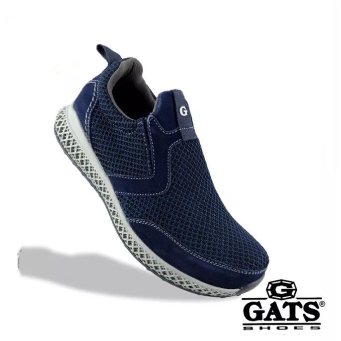 Sepatu Pria Gats Rn 1002 Navy.Sepatu Sneakers Terbaru Gats Tuintuinshop