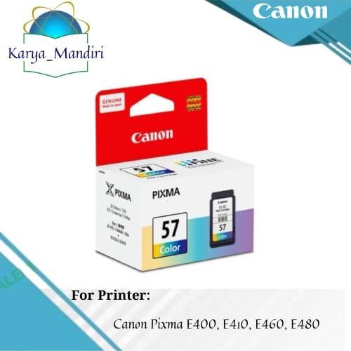 Terlaris Catridge Tinta Canon 47 & 57 Pixma E400, Pixma E410 Pixma E460,