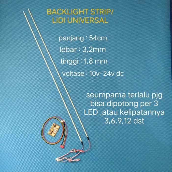 Terlaris Backlight Strip Lidi Multi Universal Untuk Monitor Dan Lcd Led
