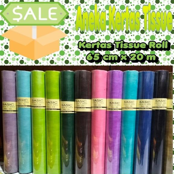Kertas Buket Roll / Kertas Tisu / Tissue Paper Roll / Flower Wrapping