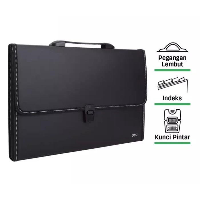 Terlaris Map Sekat Dokumen F4 Expanding File 12 Sekat Map Harmonika Deli Folio