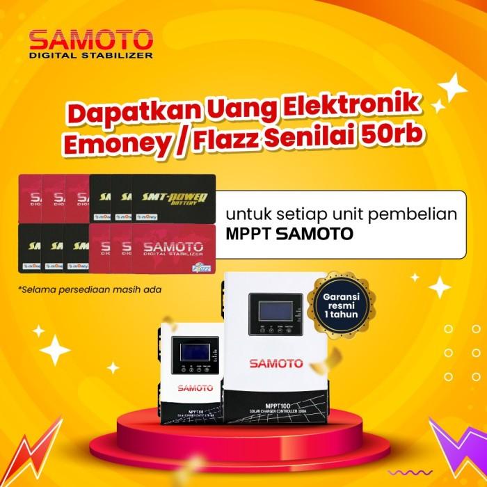 Terlaris Scc Samoto Solar Charger Controller Mppt 60A Panel Surya For 12V 24V 48V