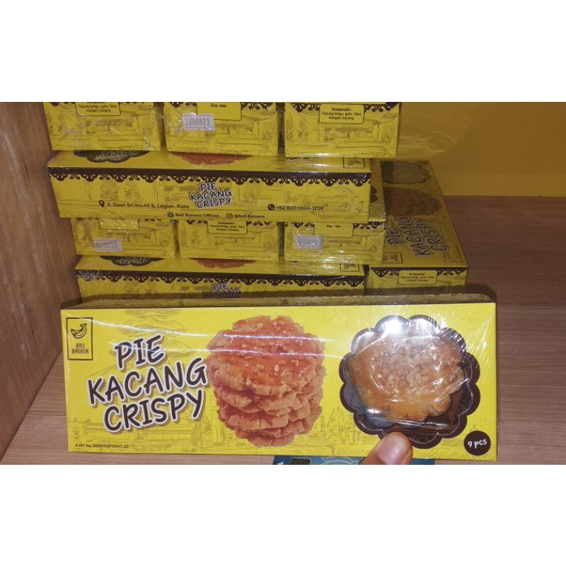 

PIE KACANG CRISPY BALI,1 BOX ISI 9 PCS,BELI 5 BOX LEBIH MURAAHH