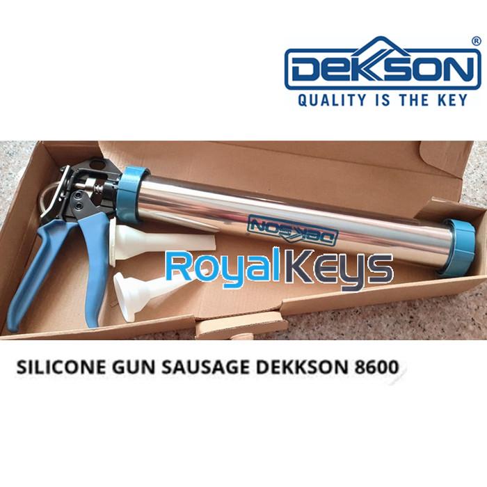 Terlaris Silicone Sealant Gun Dekson Dekkson 8600 Tembakan Lem Kaca Sosis