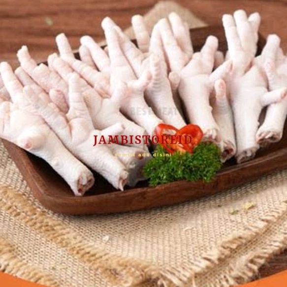 

(JAMBISTOREID) PILIH PENGIRIMAN INSTAN Ceker Ayam 1kg Bersih Halal 1000gram Daging Kaki Ayam Mercon Pedas Kolagen Collagen Soup Frozen Food Jambi