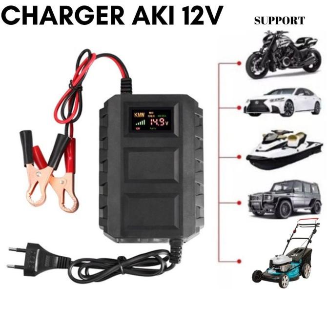 Charger Aki 10Amper / Cas Aki Motor Mobil / Charger Accu Otomatis