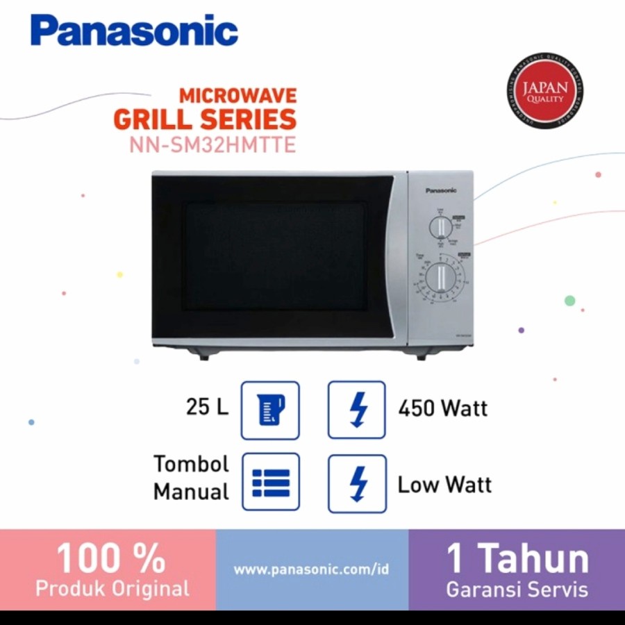 Microwave PANASONIC NN-SM32HMTTE Microwave Oven Low Watt