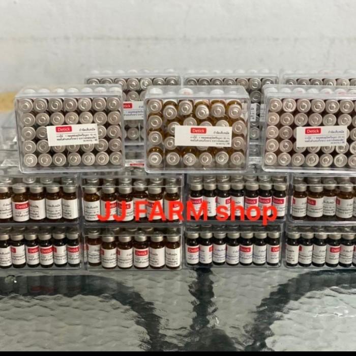 Terlaris Detick Obat Kutu Asli Thailand 1Ml 2Ml 3Ml Anjing Kucing Kelinci Dll