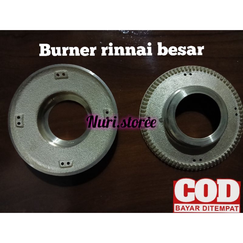 Burner kompor Rb tipis / Burner kompor rinnai kanan / Burner Kuningan kompor rinnai