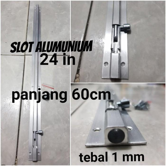 Grendel Slot / Grendel Pintu 24In Alumunium Panjang 60Cm Promo