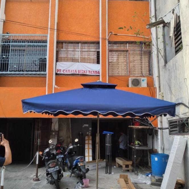 Tenda Payung Gantung/Payung Taman,Cafe, Shower Kotak Diameter 300 Cm