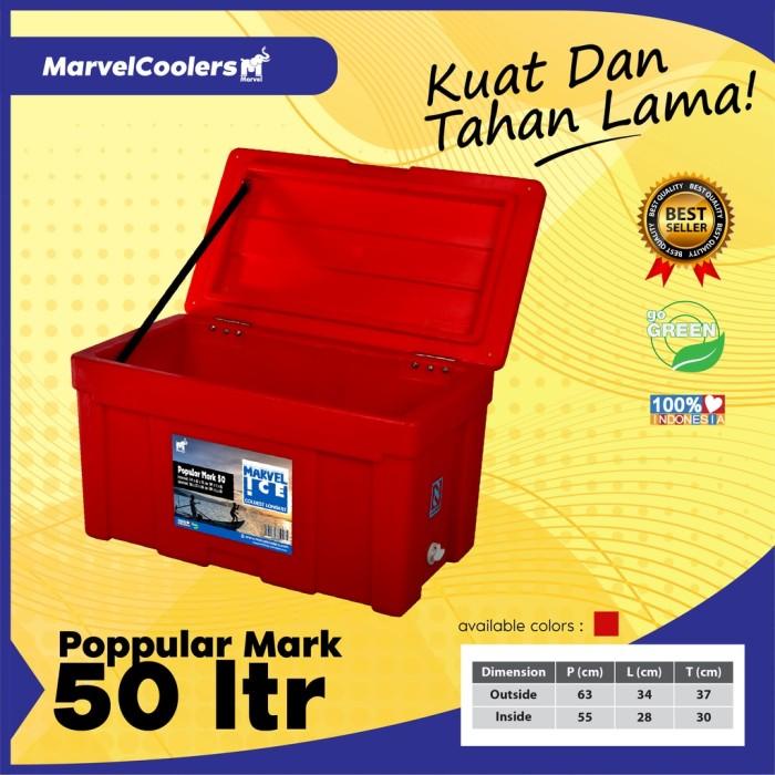 Cooling Cooler Box Ice 50 / 60 Liter L / Cool Box / Marvel Tanaga Lion Star