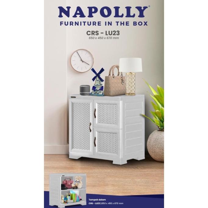 Napolly Crs Lu23 Rak Tv Bufet Lemari Plastik Bufet Rak Tv Astetic Denissakinah