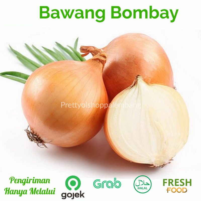 

[PALEMBANG] BAWANG BOMBAY BOMBAI 150 - 200 GRAM - SAYUR BUAH IKAN SEGAR ONLINE PRETTY OLSHOP PALEMBANG