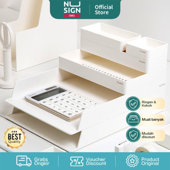 

Terlaris Nusign Desk Organizer / Rak Kertas Space Besar Pilihan 3 Warna Ns001