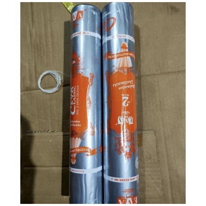 Shuttlecock kok eva jaya silver ORANGE ORIGINAL