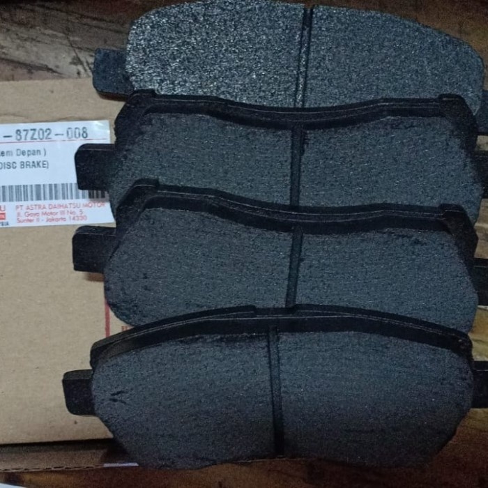 kanvas rem depan/brakepad avanza/04491-87Z02-008