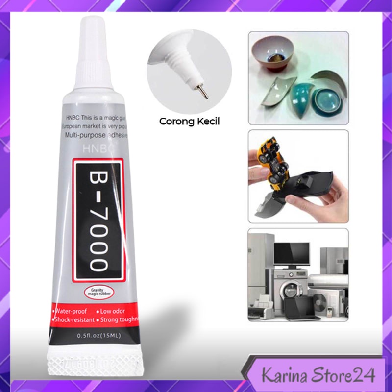 

LEM KUAT SERBAGUNA POWER GLUE STRONG ADHESIVE 15 ML - B-7000