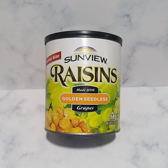 

sunview raisin / golden seedless grapes ( kuning ) / 425gram Kualitas Terbaik
