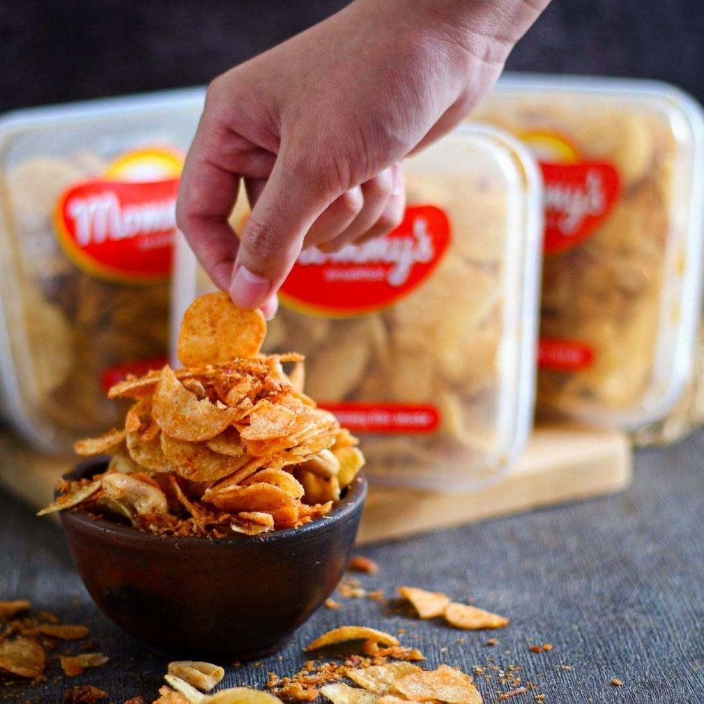 

Keripik Kentang Ebi Mede Medium Size 205g Mommys Potato Chips Kering Kentang Cemilan Nusantara Best Seller