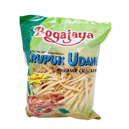 

Bogajaya Krupuk Udang Hijau Stick 500gr