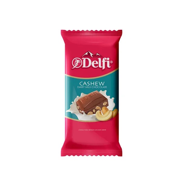 

Delfi Cashew Dairy Milk Chocolate 125gr