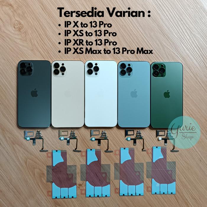 Housing Casing Kesing Back Door Iphone X XR XS Max To Model 13 Pro Max