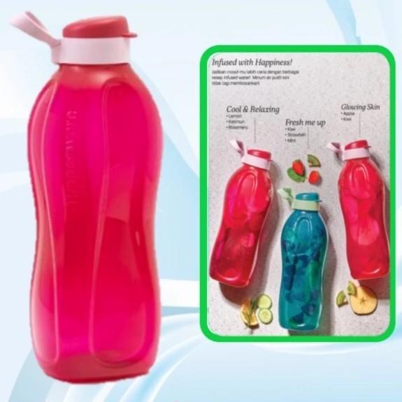 Terlaris Tupperware Original Eco Bottle 2L Botol Minum Handle 2 Liter