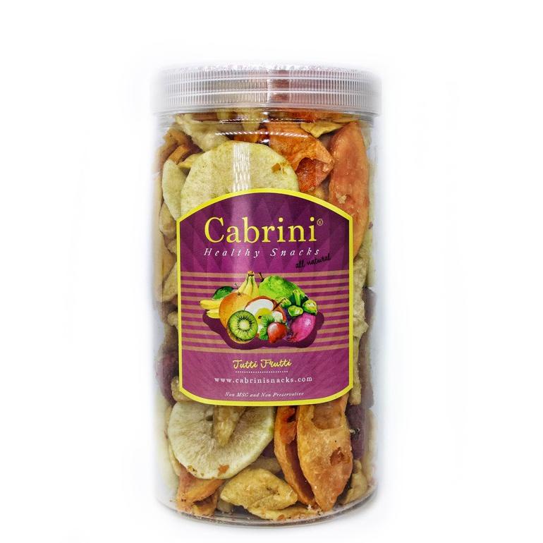 

Cabrini Healthy Snacks - Tutti Frutti ( 1000 ml ) Keripik Buah Premium Best Seller
