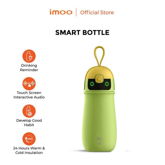 OLIKE SMART BOTTLE TUMBLER BOTOL MINUM PINTAR ANAK TERMOS SUHU