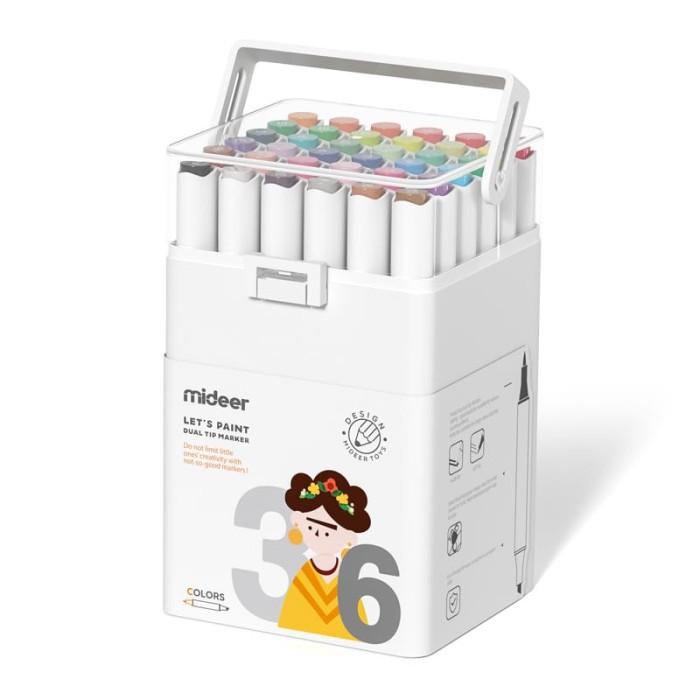 

Best Seller Mideer Dual Tip Marker 36 Warna