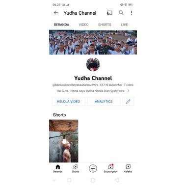 AKUN YOUTUBE MURAH