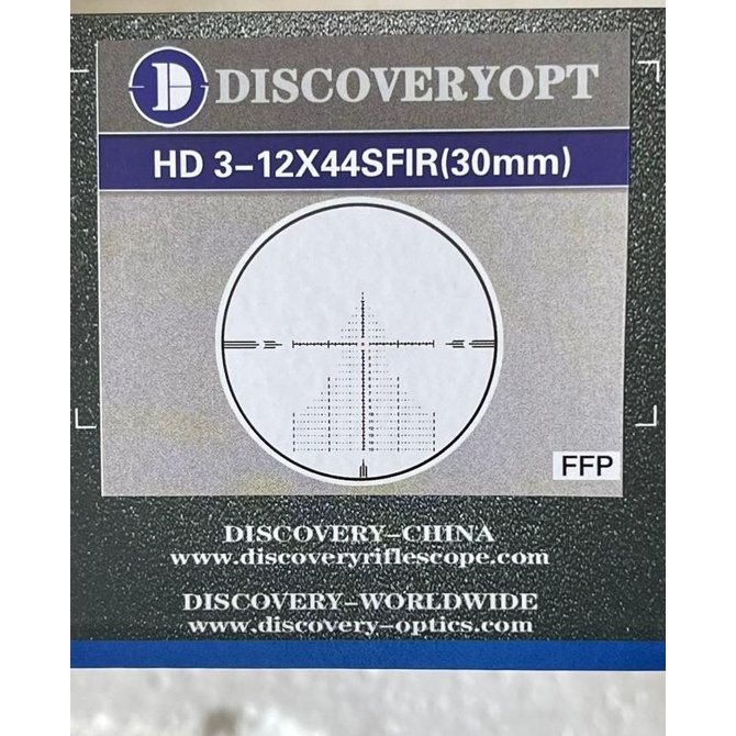 TELESKOP DISCOVERY HD 3-12x44 SFIR MURAH