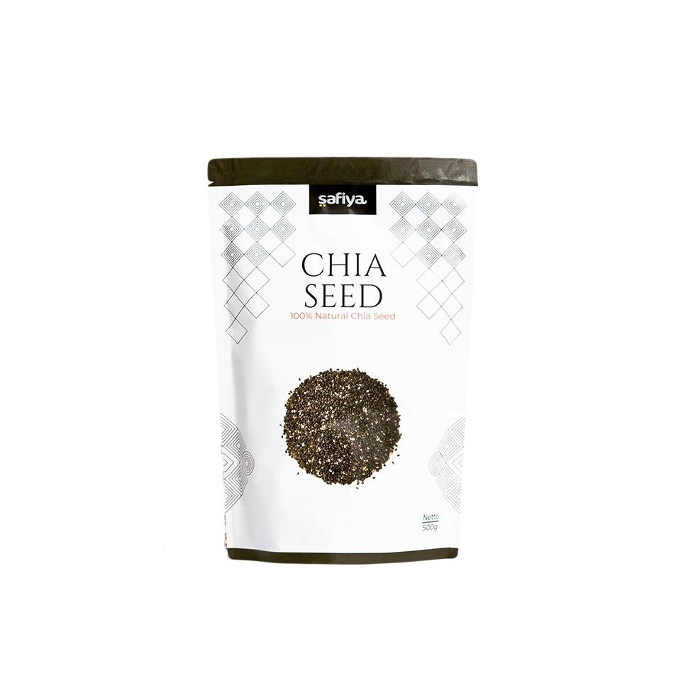 

Organic Black Chia Seed 500 Gr Black Chiaseed Pemium Original Safiya Herbal Best Seller