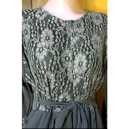 gamis brukat mix Ceruti