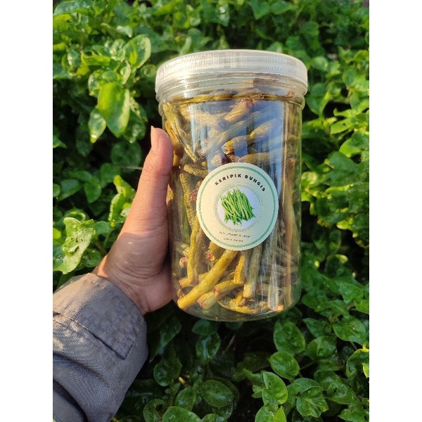 

Keripik Buncis kemasan toples 1000ml