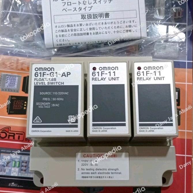 wlc omron 61f-g1-ap relay unit 61f-11 level switch 61f g1 ap 61f 11
