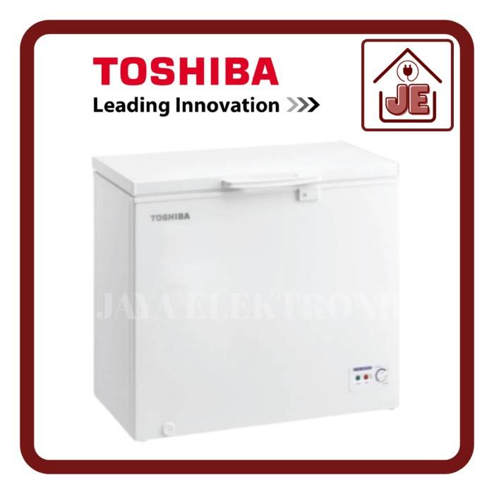 Cooling Chest Freezer Toshiba 250 Liter Cr-A 320I / 320 Box Freezer