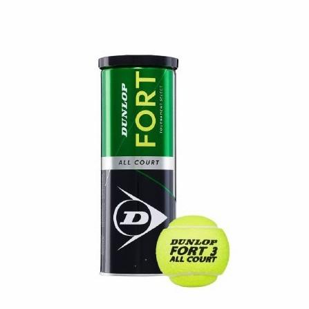 Tenisball Bola Tenis Dunlop Fort All Court Bola Tenis Lapangan Dunlop Isi 3