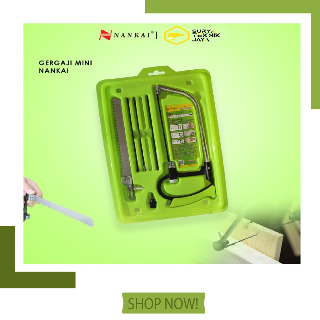 NANKAI Gergaji Mini Set Gergaji Triplek Gergaji Tangan Mini murah dan efisien