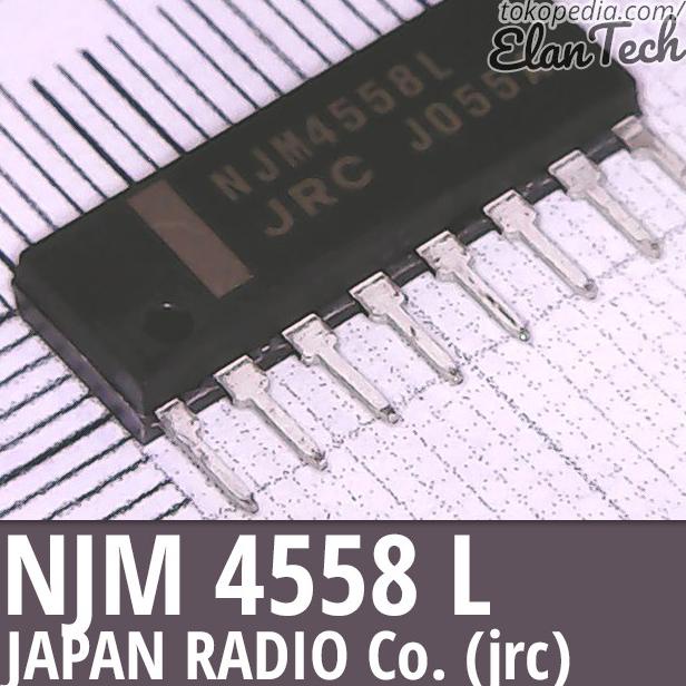 JRC4558 / NJM4558 JRC NJM 4558L JRC4558L Ori Original Asli Elan73c Ayo Order