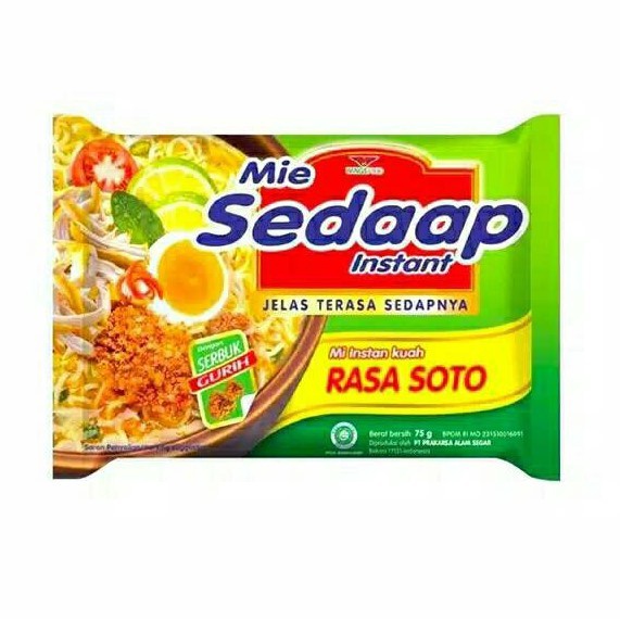 

Mie Sedaap SOTO 75 gr