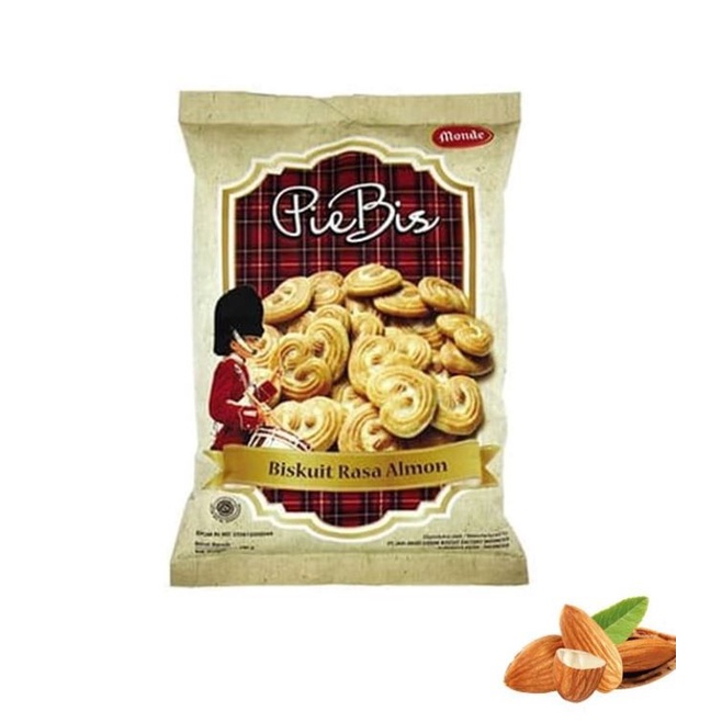 

Monde PIE Bis 42 gr Biskuit Rasa Almond