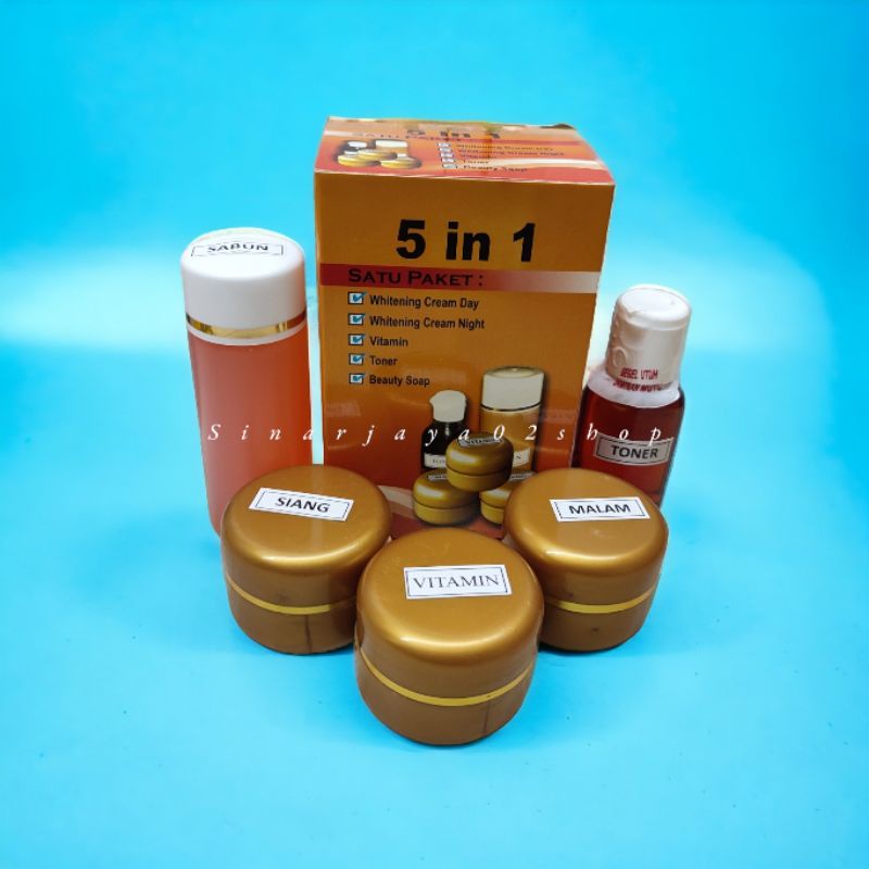 Cream HN Gold 5in1 Whitening Crem Original