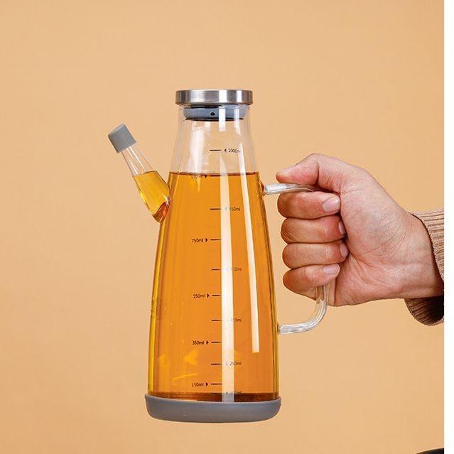Best Seller Oil Glass Bottle 1000Ml Botol Gelas Kaca Minyak Makan Goreng Kecap 1L