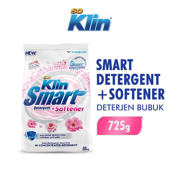 Soklin Detergent Smart Softener 725 G