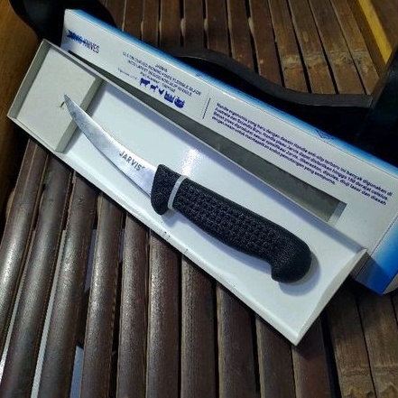 JARVIS 12.5CM 1401058 CURVED BONING KNIFE FLEXIBLE BLADE WITH LATEST DESIGN PISAU DIBAHARI