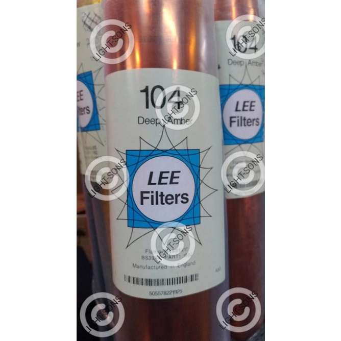 

Baru Lee Filters 104 Deep Amber Lembaran Original